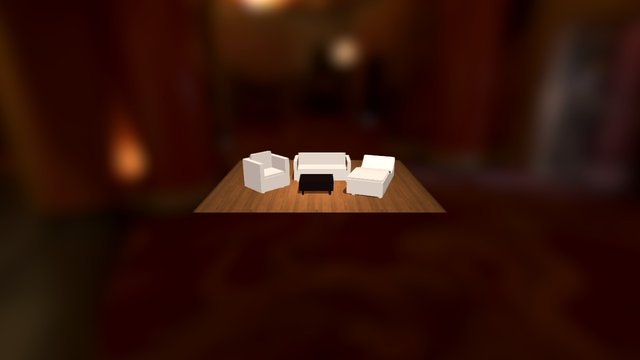 Escena Sala 3D Model