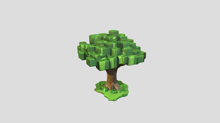 Tree Model made for roblox 3D Model