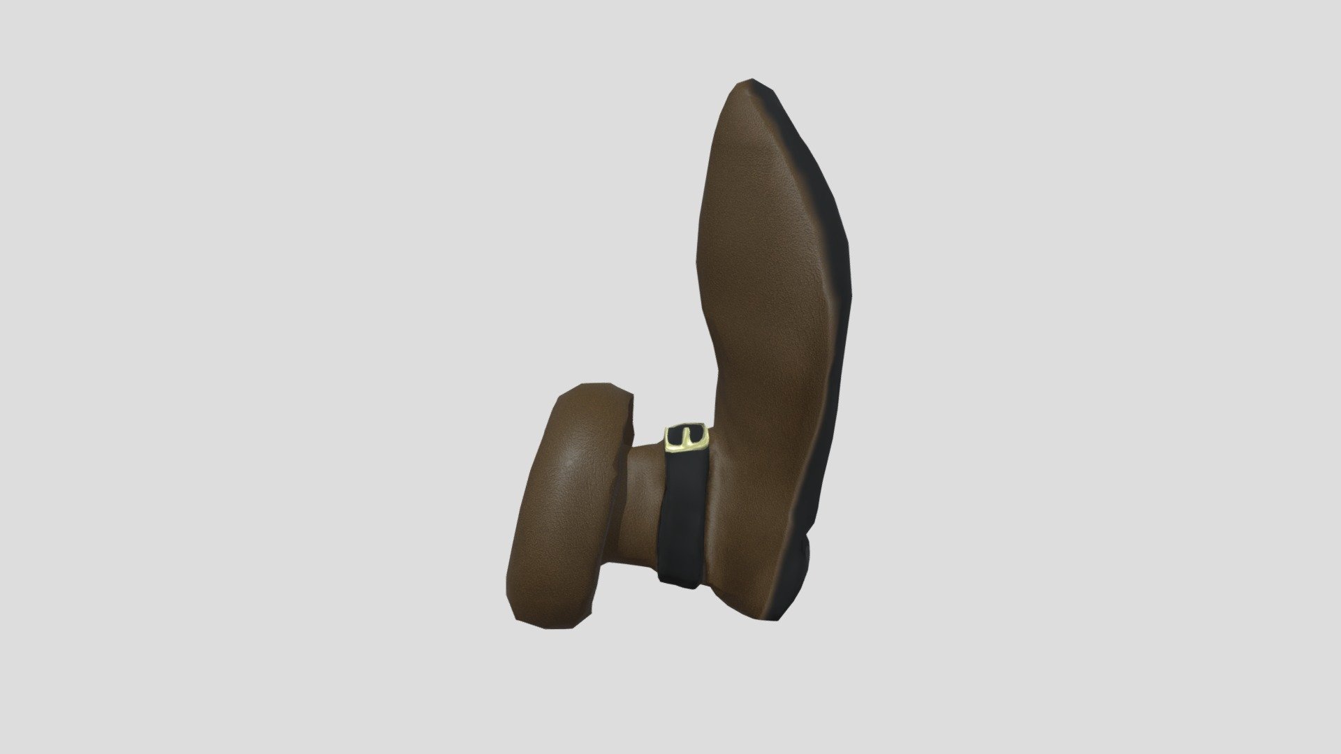 Bota de cuero