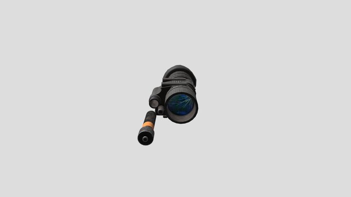 AN/PVS-14 NVD 3D Model