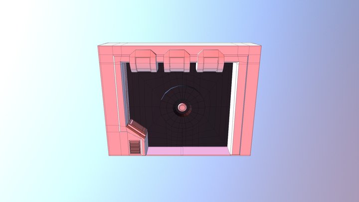 Heavy Door 3D Model