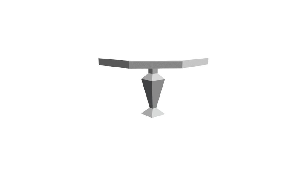 WHITE TABLE