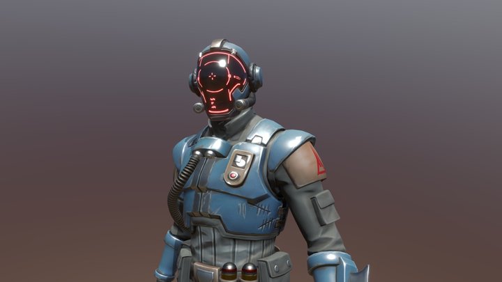 Fortnite - The Visitor 3D Model