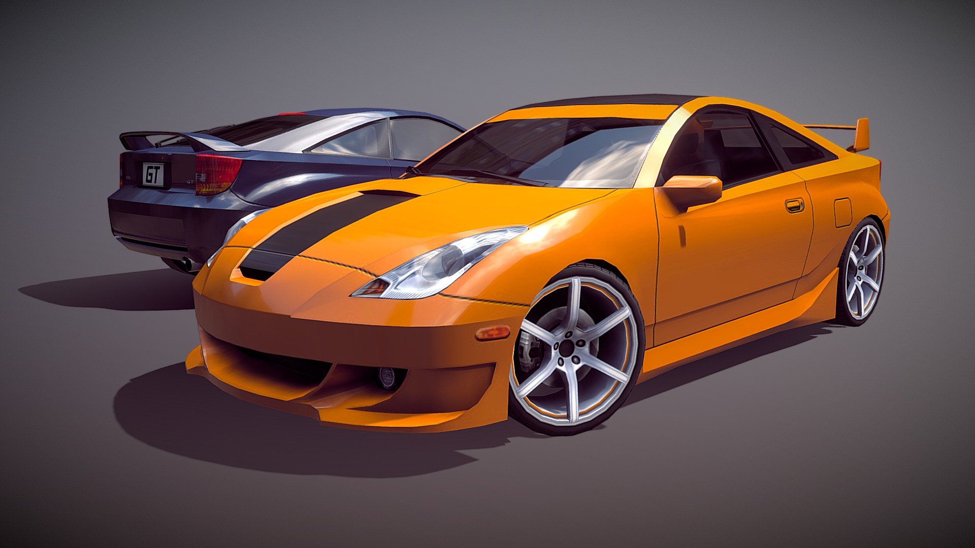 2000 Toyota Celica Gt - Buy Royalty Free 3d Model By Stecki [ed1871b 