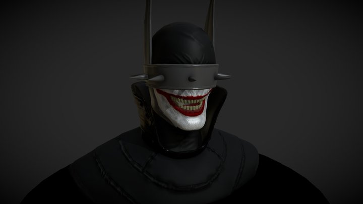 Batman Who Laughs 3D Model
