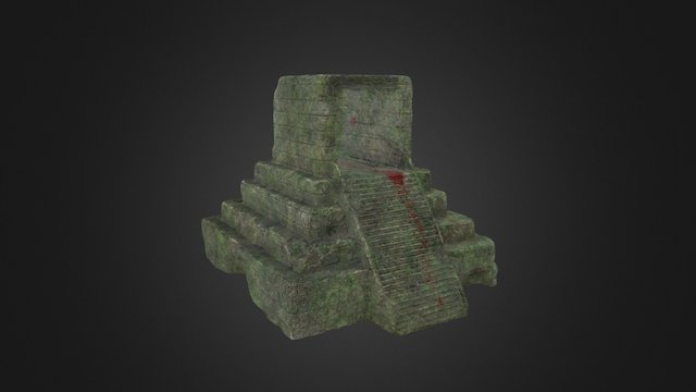mayan temple 3D Model