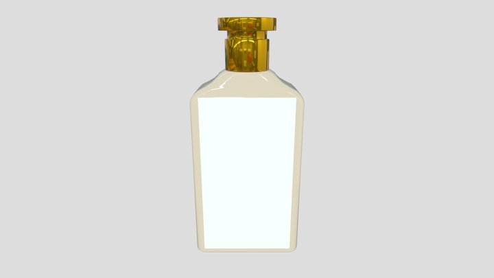 Mansa Mush Perfume Bottle 3D Model
