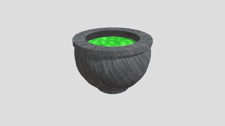 sorcerer's cauldron 3D Model