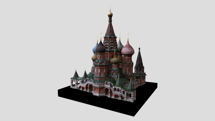 sobor VASILIYA 3D Model