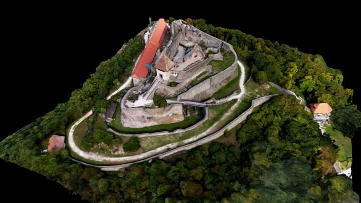 LTK - Visegrád vár 3D Model