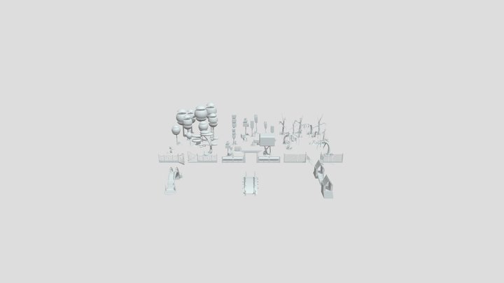 Silhuete 3D Model