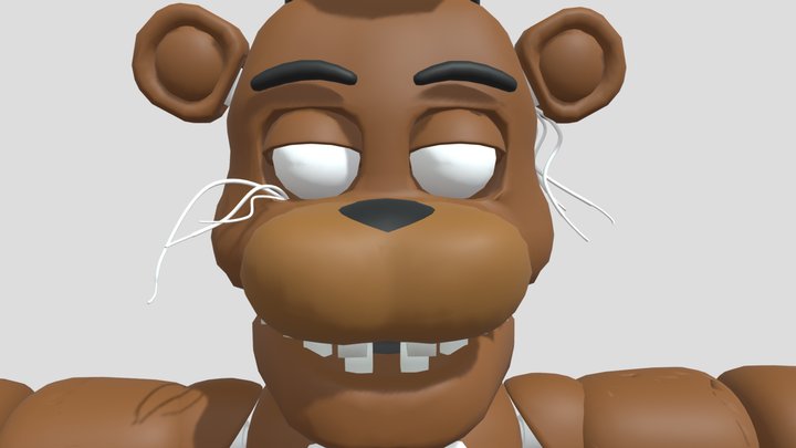 Unwithered Freddy V2 (With All Bodygroups/Skins) 3D Model