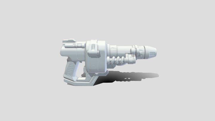 arma TORBJORN Overwatch 3D Model