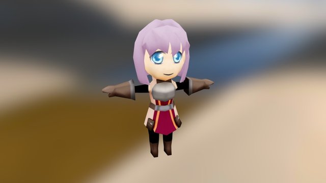QQ 3D Model