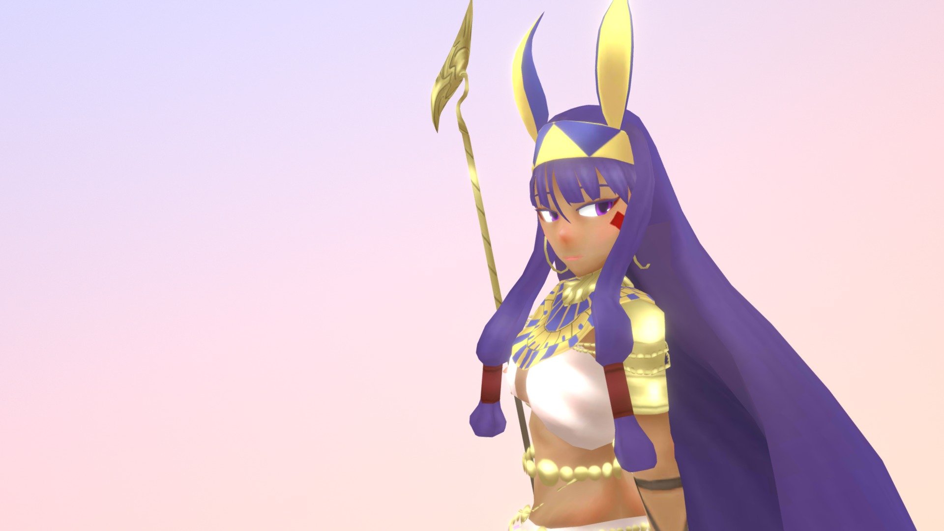 Nitocris Fate Grand Order 3d Model By Other5555 [ed1d483] Sketchfab