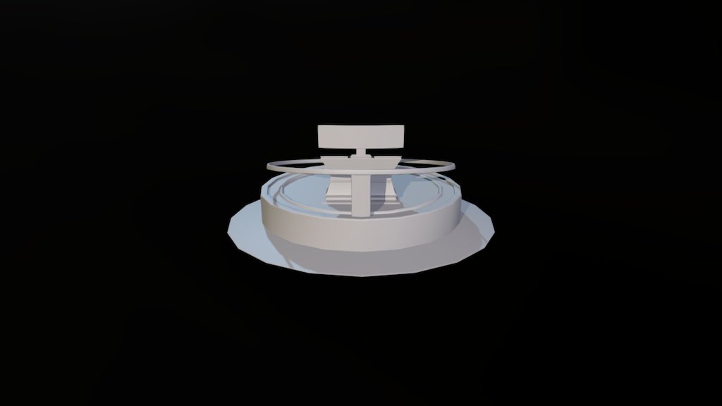 Futuristic computer console