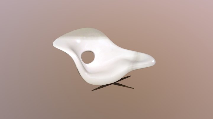 3D scan of Eames La chaise 3D Model