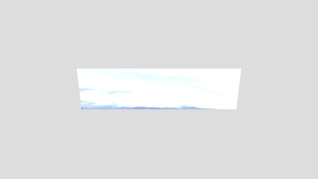 Blue Cloudy Sky Backdrop 3