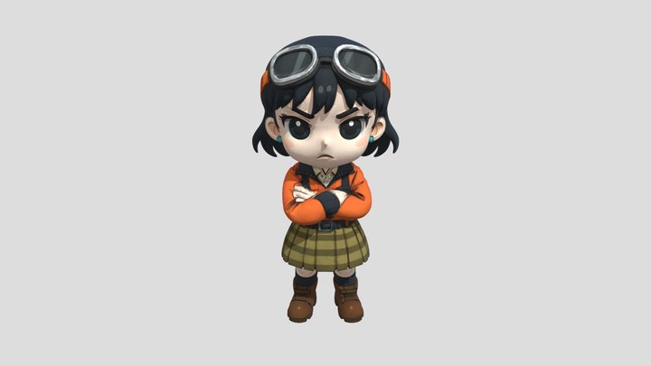 Aviator Attitude 3D Model