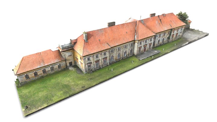 Tomášikovo Kaštieľ -  Presný 3D model 3D Model