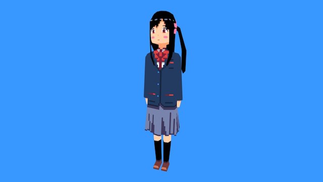 Bocchi 3D Model