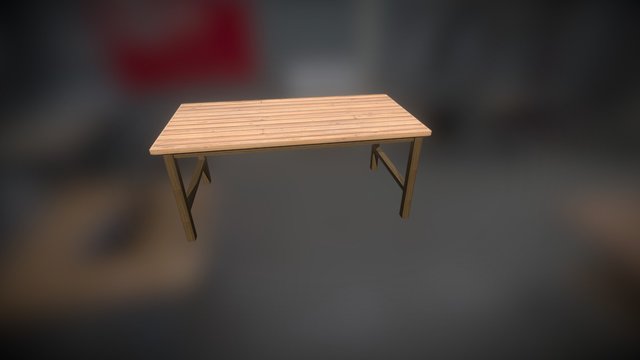 desk 3D Model