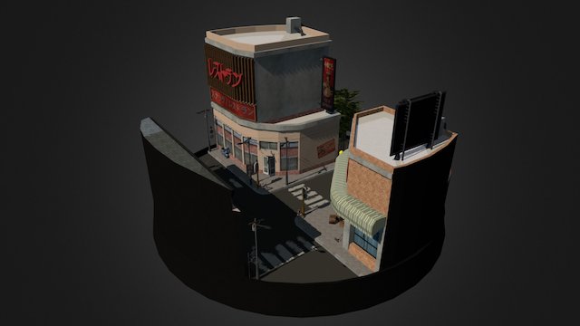 Aaron_Alluyn_1DAE14_CityScene 3D Model