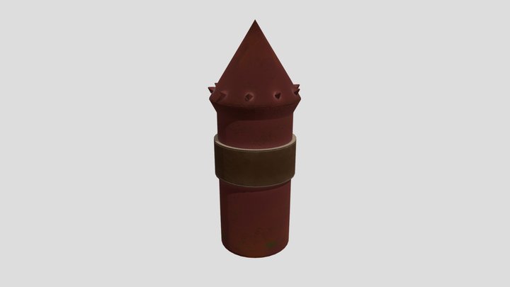 ROCKET BOOSTER 3D Model