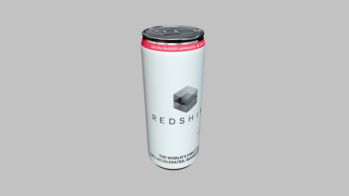 GPU accelerated Drink 3D Model