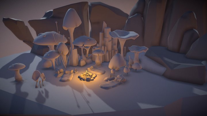 Center Of Earth - WIP 3D Model