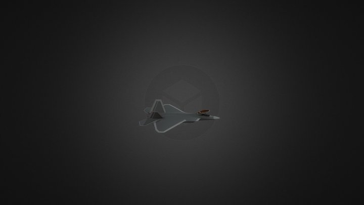 F-22 Raptor 3D Model