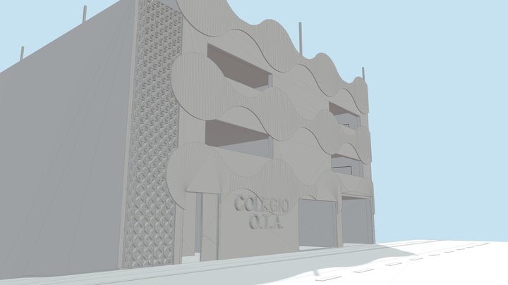 COLEGIO OTA 3D Model