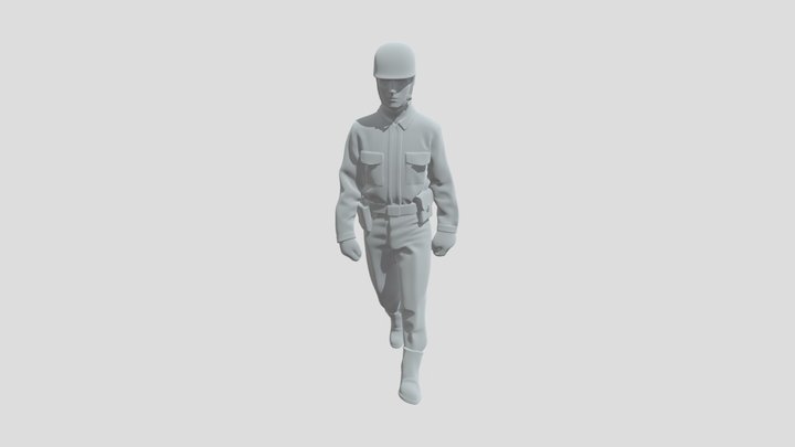 Turkish Soldier – Free 3D Model STL