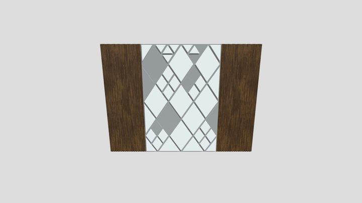Purple Velvet W Mirrors – Modello 3D gratuito STL