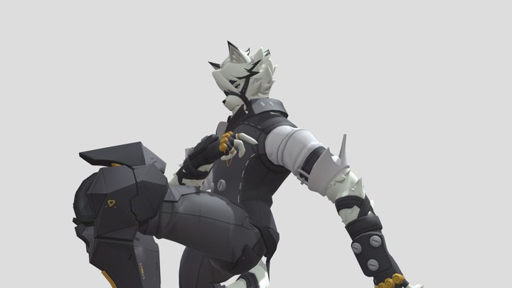 Lycaon - UI Animation 3D Model