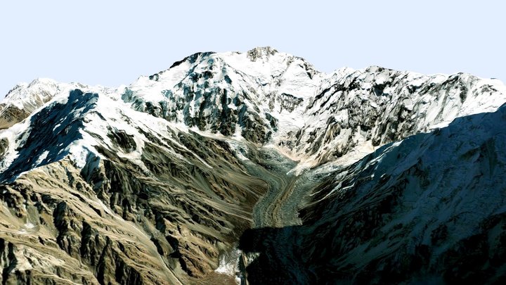 Nanga Parbat 3D Model