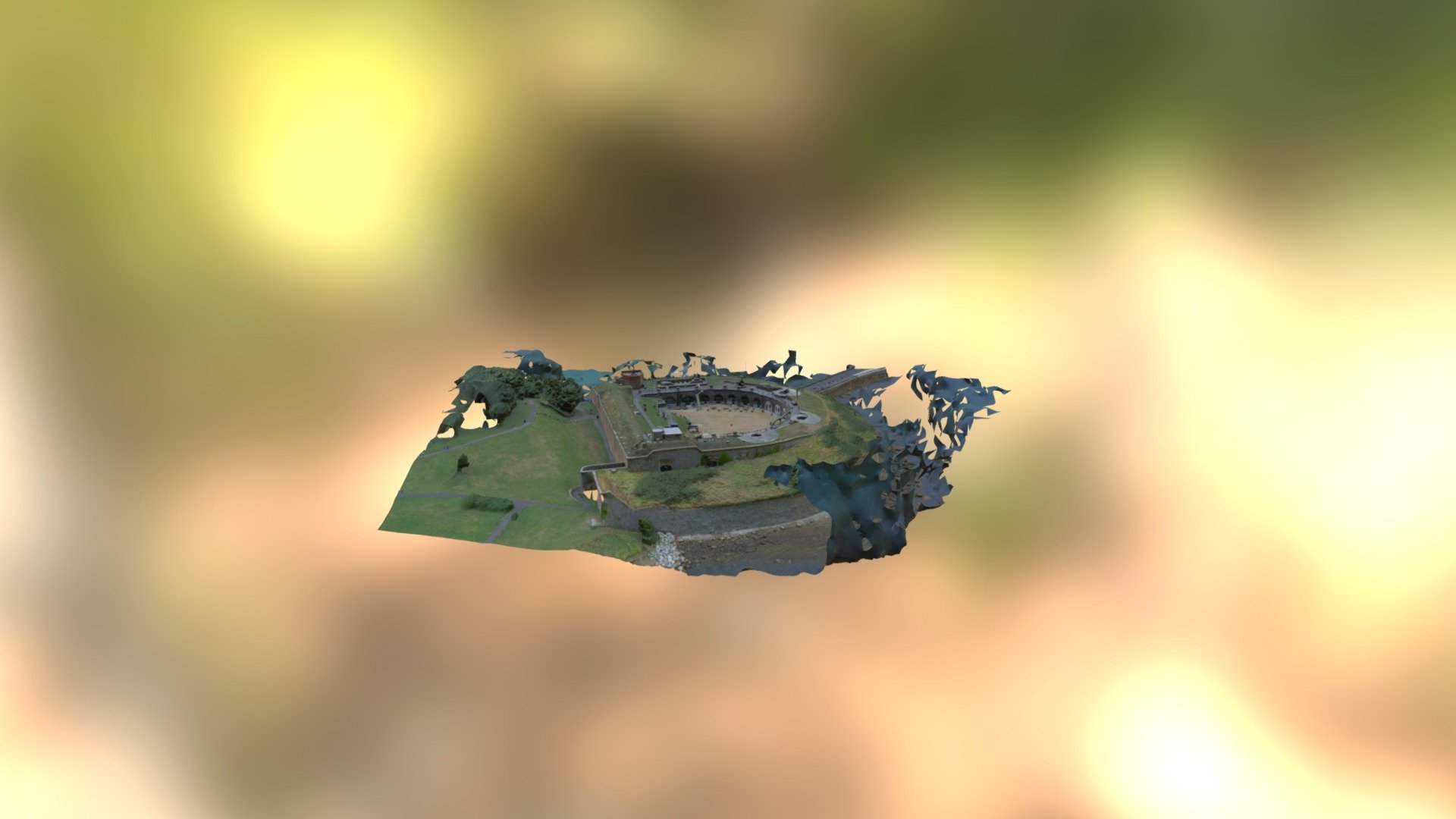 nothe fort - 3D model by EagleVista [ed2cf2b] - Sketchfab