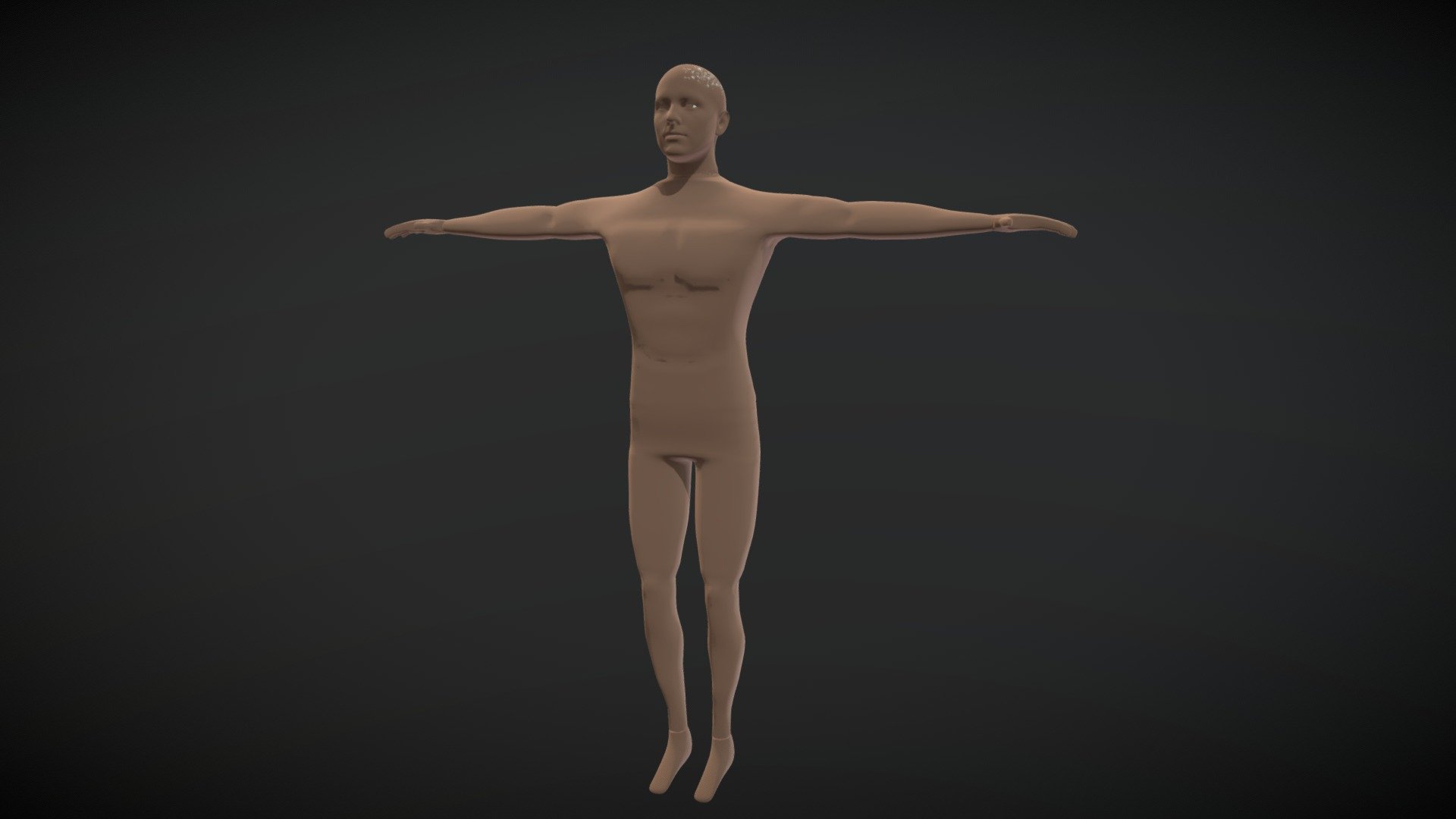 Free human model