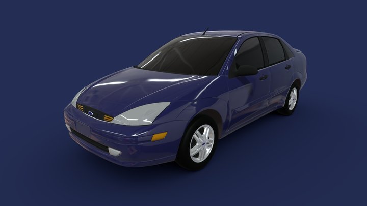 Ford Focus Sedan 3D Model