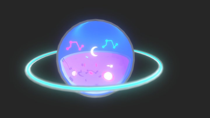 Mini Orbital Planet – Kostenloses 3D-Modell STL
