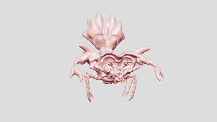 shellcrab, trapcrab 3D Model