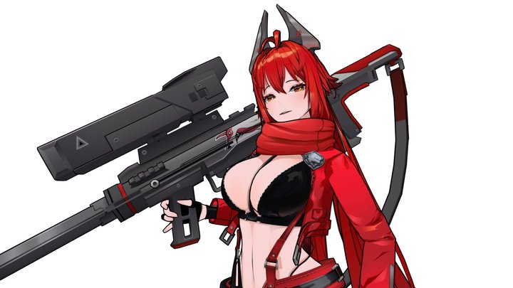 nikke - Red Hood 3D Model