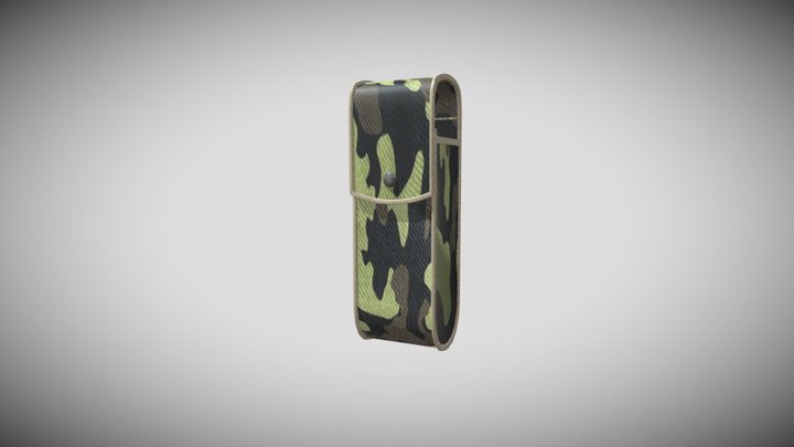 Molle Ammo Pouch 3D Model