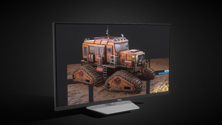 Monitor «Dell» 3D Model
