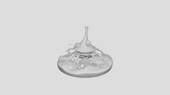 SpiderHouse 3D Model