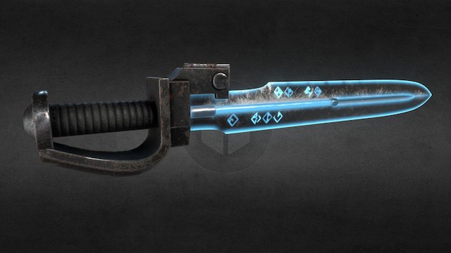 Imperial Power Sword 3D Model