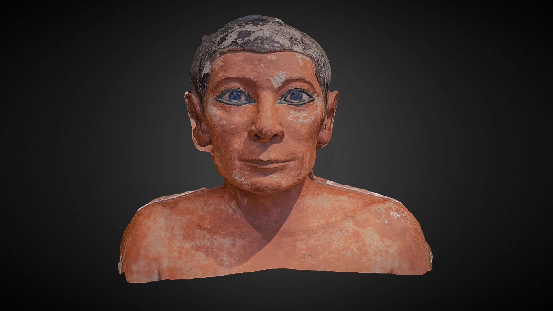 Guerrillaseries: Egyptian writer, Louvre Paris - 3D model by rnvgag ...