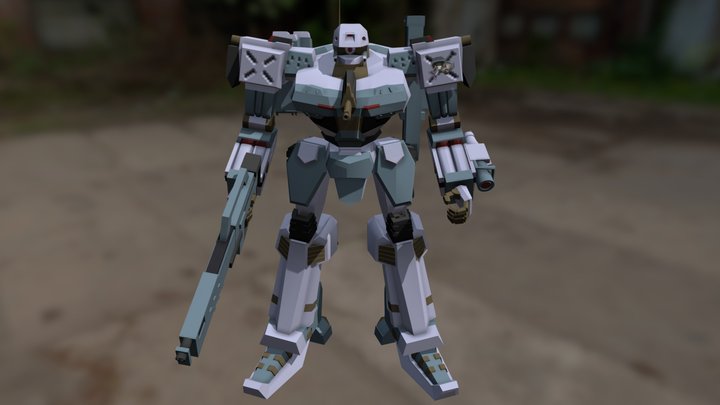 Armored-core 3D models - Sketchfab