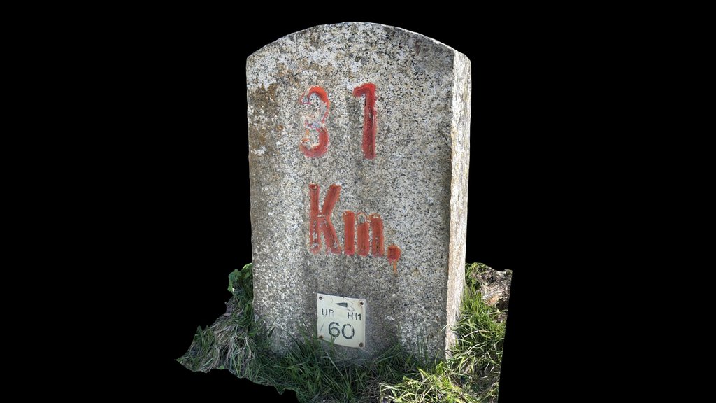 Milestone Wassen - Sustenpass Km 31
