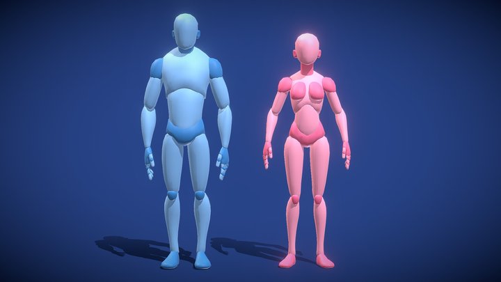 Simple 3D models - Sketchfab